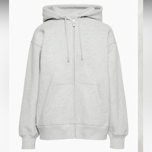 Aritzia Cozy Fleece Boyfriend Zip Hoodie